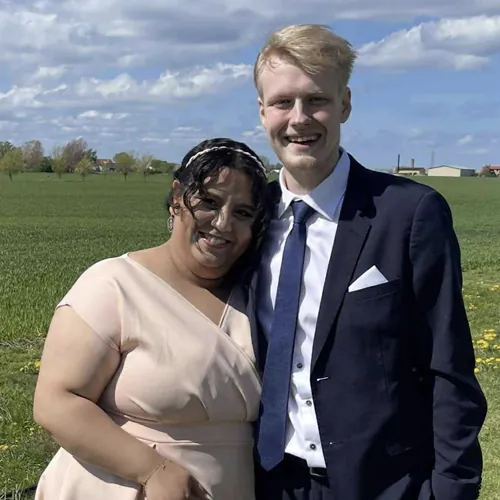 Det vackra brudparet Couple 8