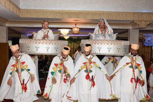 Bröllopsfesten i Marocko Morocco 6